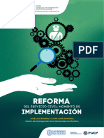 Reforma Del Servicio Civil - Momento de Implementacion