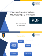 Clase Proceso de Enfermería en Trauma y Ortopedia 2024-1