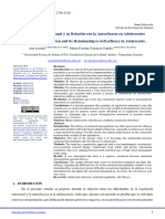 Artículo Desrregulación Emocional y Autoeficacia