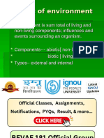 @IGNOU - BEVAE181 Chapterwise Notes