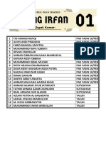 PSB 2024-2025 Daftar Kamar + Bapak Kamar