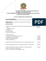 2023 SEP-DEC ICS 2110 IT Main Exam & M.SCH