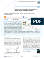 Determination of Adenosine and Cordycepin Concentrations in