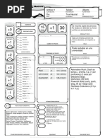 DND 5E CharacterSheet Droben