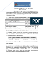 Câmara Municipal Da Estância Turística de Guaratinguetá - Edital 02 - 2024