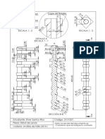 Plano de Un Arbol de Levas