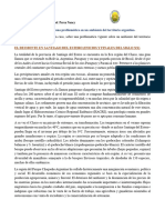 Trabajo Práctico El Caso Del Desmonte en Santiago Del Estero