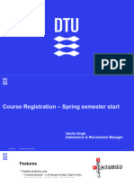 Course Regn PPT Spring