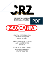 Classificador de Renda Zaccaria