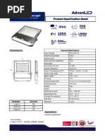 150W Fortis W LED Floodlight