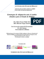 Adaptación Al Cambio Climático en Hidalgo