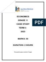 2023 Grade 11 SBA CASE STUDY - Term 3 - QP