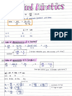 ChemicalKinetics Notes