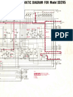 Marantz sd285 Schematic Diagram