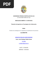 Foro Analizar Las Estrategias de Los Algoritmos de Planificación de Procesos