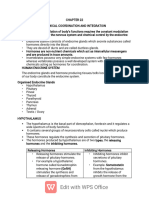 Chemical Coordination and Integration