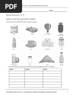 P Science 5 Worksheets Unit 3