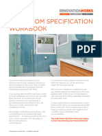 Renovation Works Bathroom Specification Workbook 2021