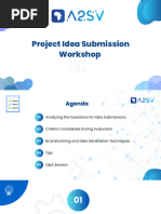 Project Idea Submission Workshop