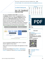 S - 4HANA Conversion - Readiness Check 2.0 Step-By-Step - BASIS