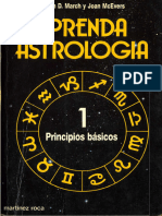 Aprenda Astrología 1 - Principios Basicos - Marion D. March y Joan McEvers