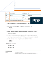 Linear Equations