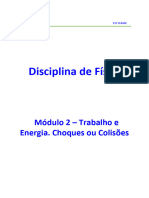 MODULO 2 - Trabalho e Energia - Choques Ou Colisoes Final 11a Aluno