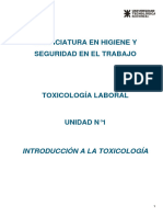 LHST-Toxicología Laboral - Unidad I-VF