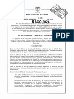 Decreto 1004 de 5 de Agosto de 2024 (1) Comision