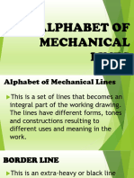 5 Alphabet of Mechanical Lines