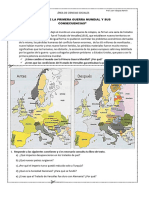 Desarrollo y Consecuencias de La Primera Guerra Mundial