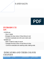 Acids, Bases and Salts