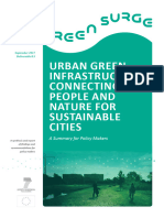 Urban Green Infrastructure: Connecting People and Nature For Sustainable Cities