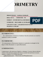 Fluorimetry (Instrumental Methods of Analysis)