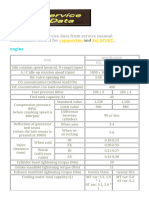 DA64 Service Data