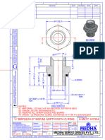 00 A-M677-187334 " BSP (M) X1/2" BSP (M) Adptr With O Ring: Medha Servo Drives Pvt. LTD.