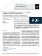 Addressing Electrocatalytic Activity of Meta