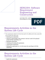 Lecture 2 - Software Requirement Engineering Fundamentals II