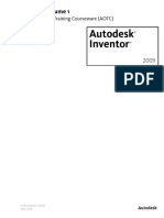 Autodesk Inventor 2009 Essentials Vol 1-WM