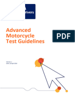 Motorcycle Test Guidelines