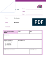 ASSESMENT - 12 Memory and Storage Assessment