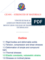 Ce3491 - Strength of Materials