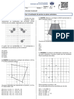 D6 - Identificar A Localização de Pontos No Plano Cartesiano