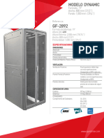 Rack 42 Unidades Tipo Servidor - Ficha - Tecnica - GF-2892