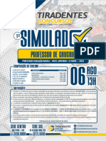 PDF - 1 Simulado Prof de Caucaia Com Gabarito