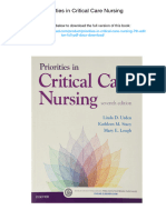 Priorities in Critical Care Nursing. 7th Edition. ISBN 0323320856, 978-0323320856