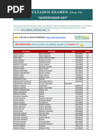 Resultados Examen 2s-1t - Supervisor SST - Exportar