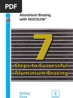 Aluminium Brazing 7 - Steps