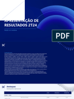 Apresentação de Resultados 2T24: Relações Com Investidores