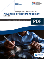 Advanced Project Management IIM Kashipur